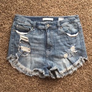 Cut-Off Denim Shorties